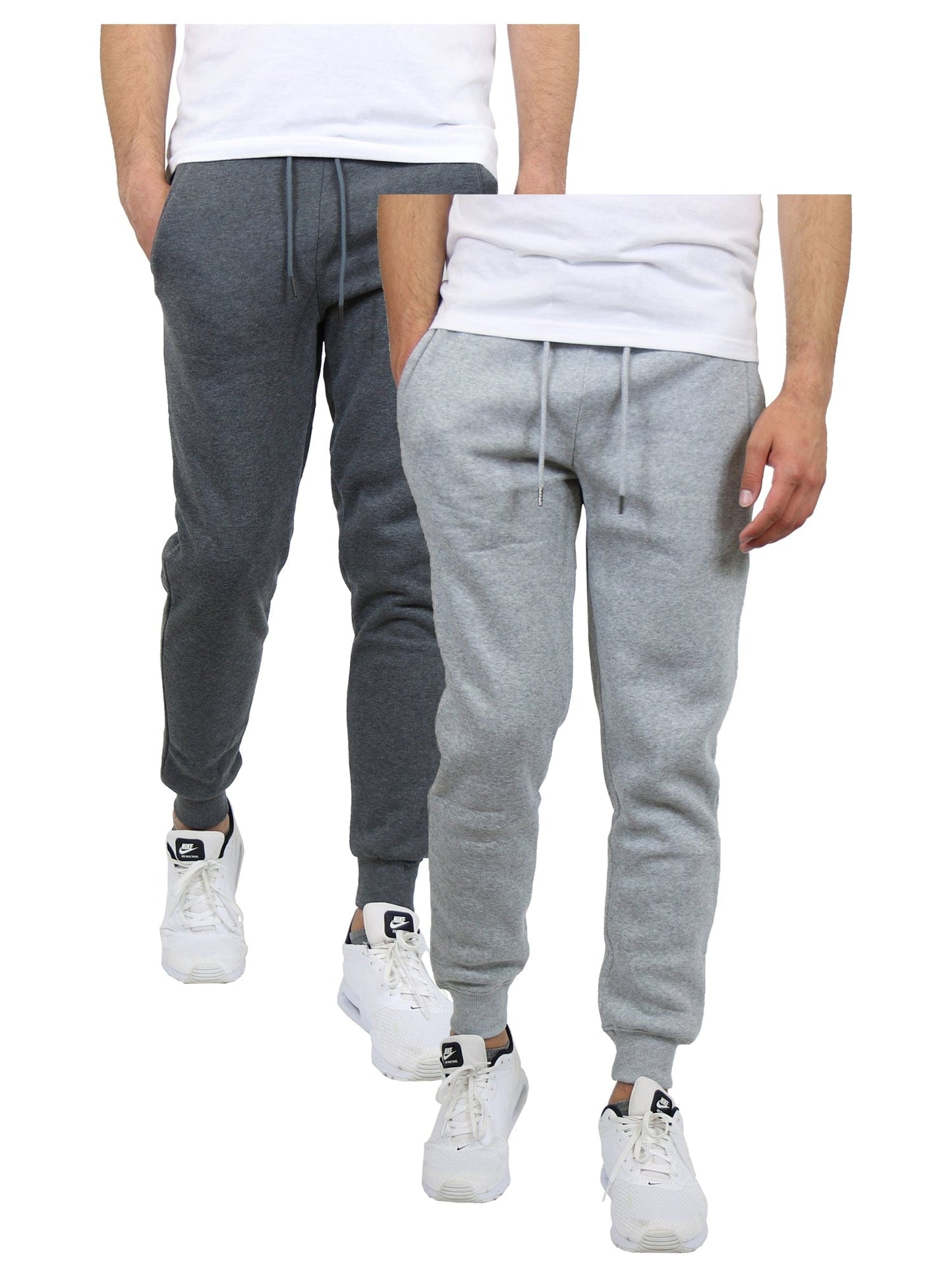 Galaxy By Harvic Men's Fleece Jogger Sweatpants (2-Pack ) - GalaxybyHarvic