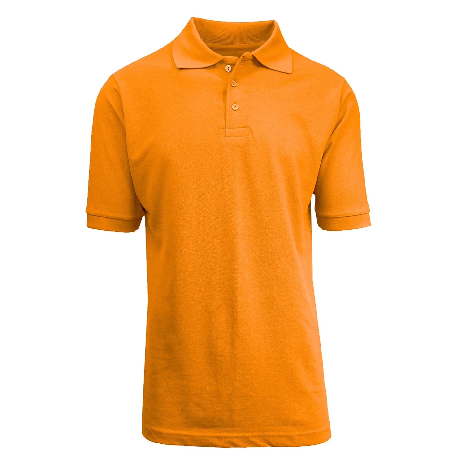 Boy's Short Sleeve School Uniform Pique Polo Shirts (Big Boys) - GalaxybyHarvic