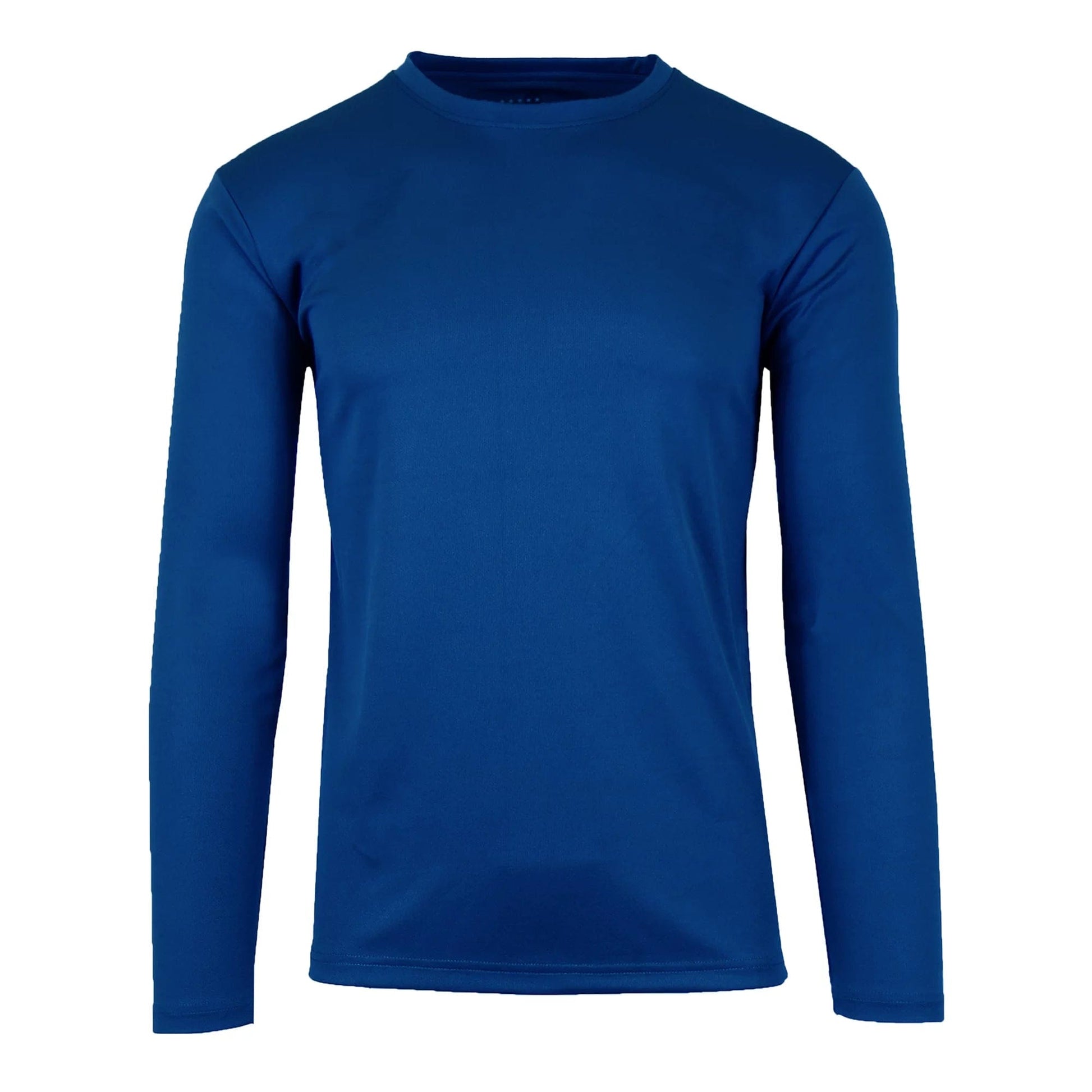 Men's Moisture Wicking Long Sleeve Performance Crew Neck Tagless Tee (Sizes, S-2XL) - GalaxybyHarvic