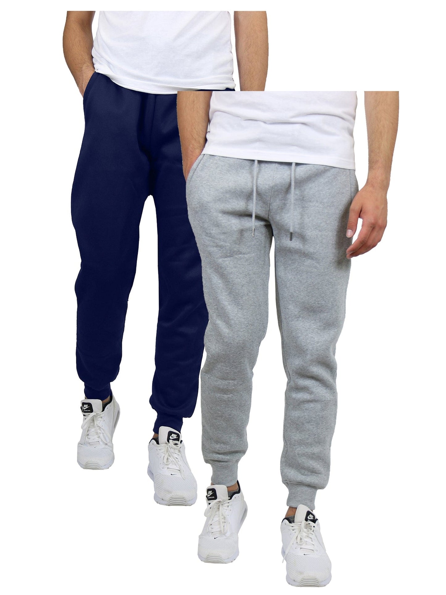 Galaxy By Harvic Men's Fleece Jogger Sweatpants (2-Pack ) - GalaxybyHarvic