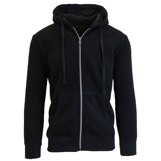 Galaxy By Harvic Boy's Fleece-Lined Zip Hoodie (S-XL) - GalaxybyHarvic