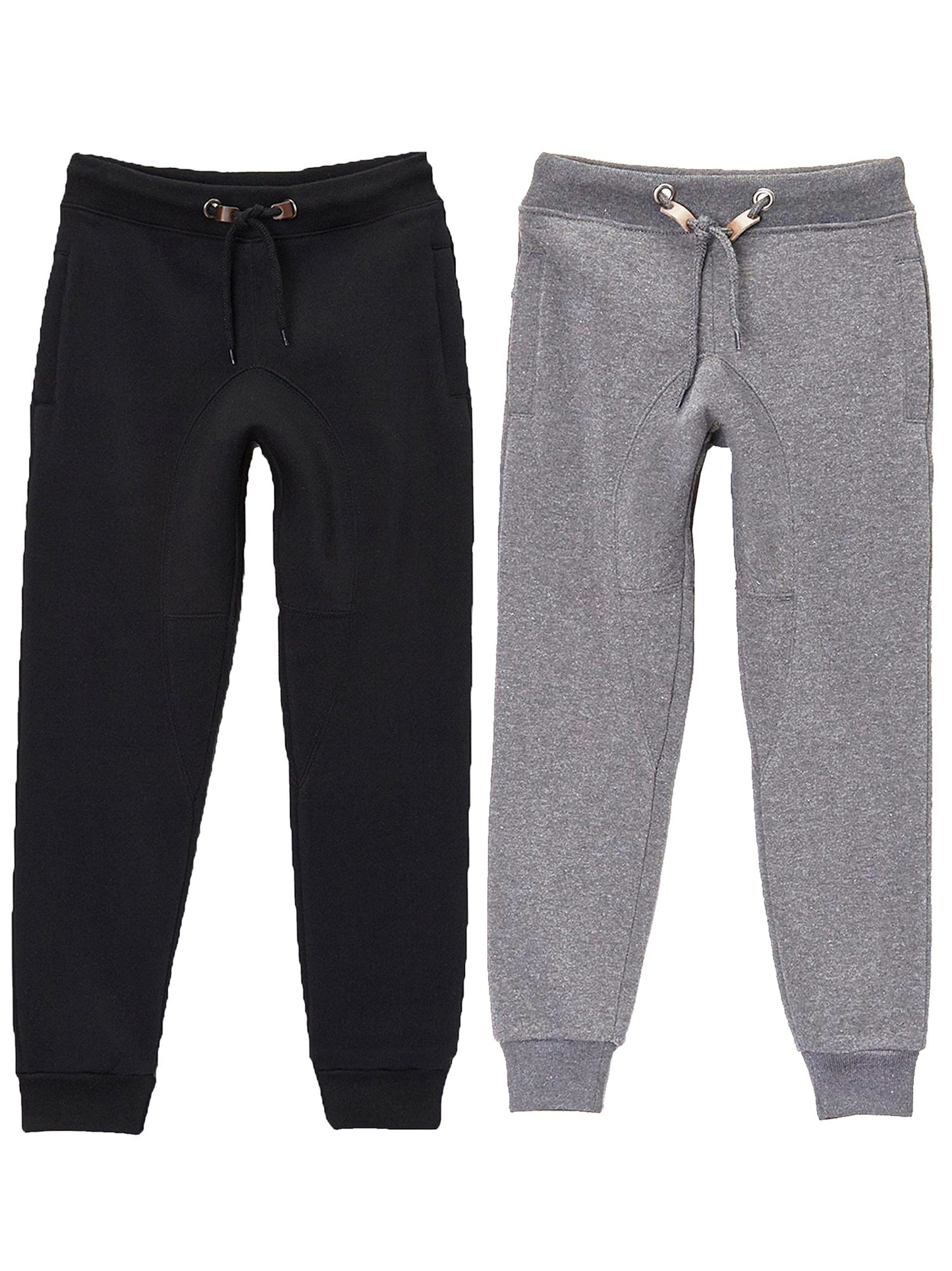 Boy's Slim-Fit Fleece Jogger Sweatpants (2-Pack) - GalaxybyHarvic