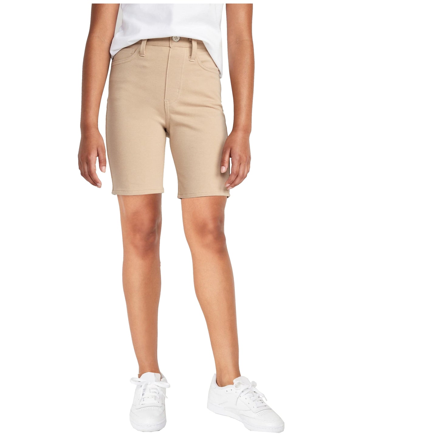 Juniors School Uniform Super Stretch Bermuda Shorts - GalaxybyHarvic