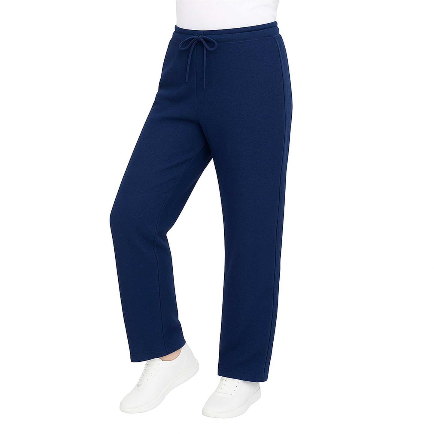 Women's Loose-Fit Classic Heavyweight Fleece Sweatpants with Open Bottom (S-3XL)