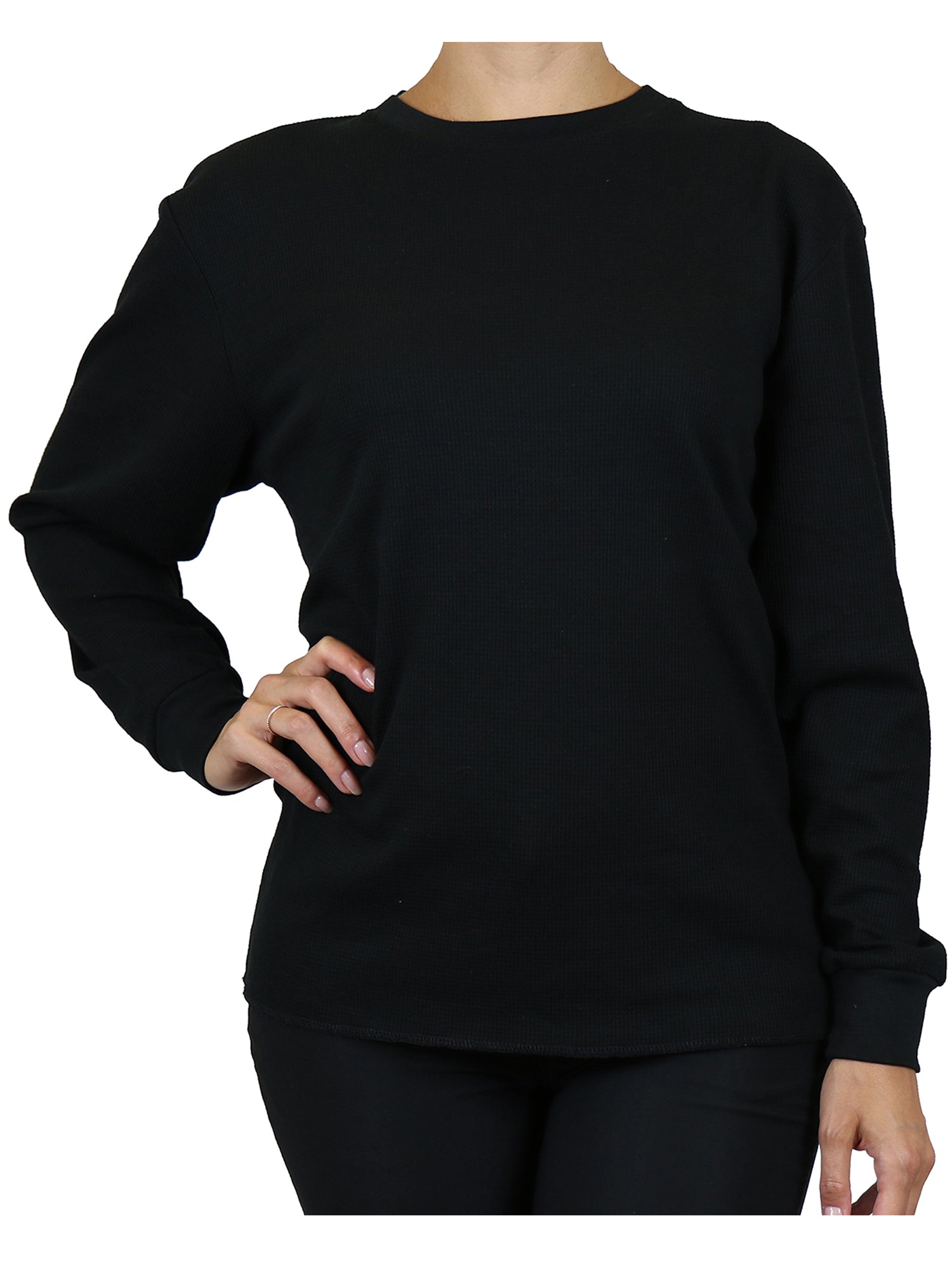 Women's Long Sleeve Oversize Loose Fit Thermal Shirts (Sizes, S