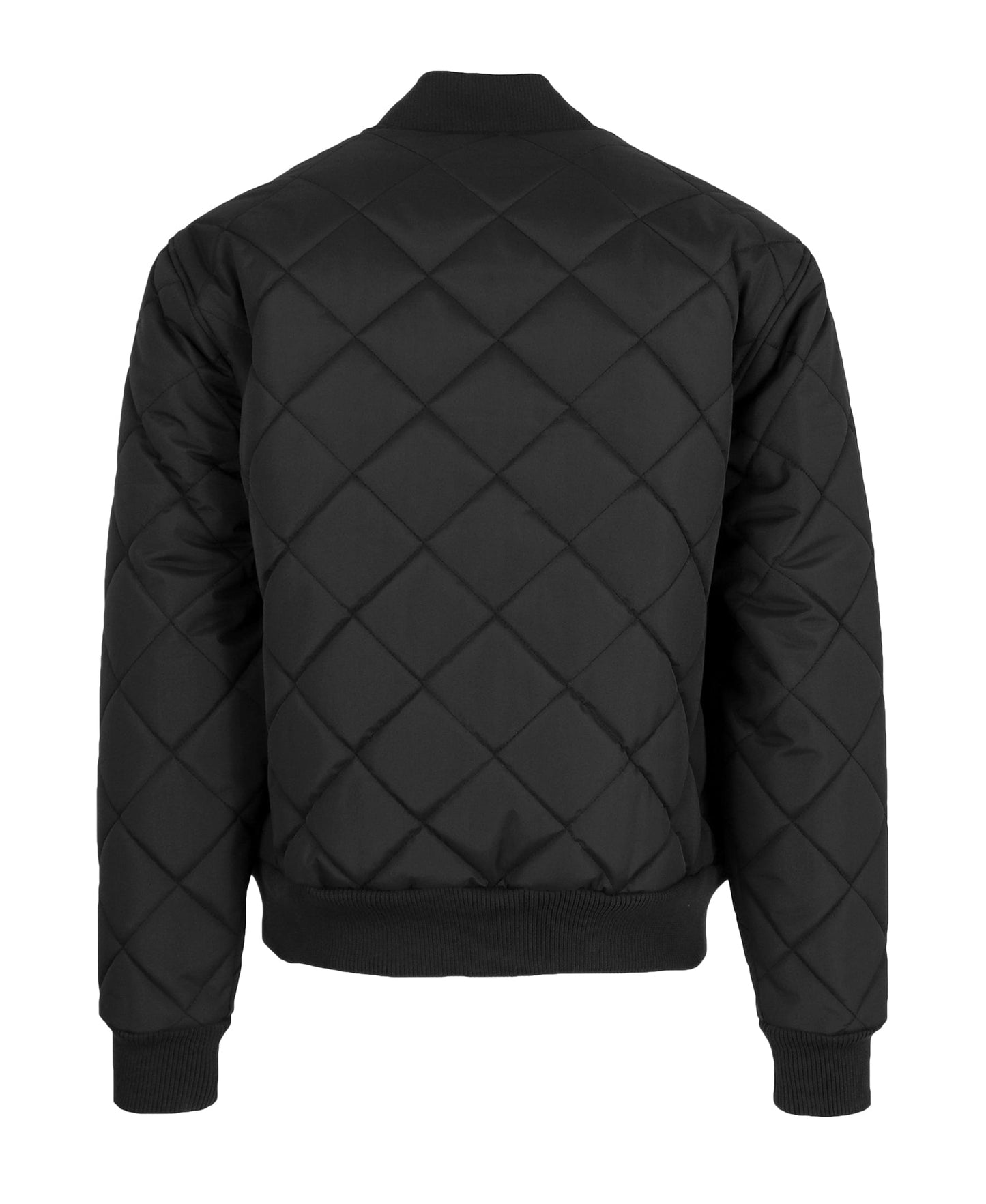 Men’s Quilted Bomber Jacket – Water-Resistant, Modern Fit with Ribbed Trim & Multiple Pockets