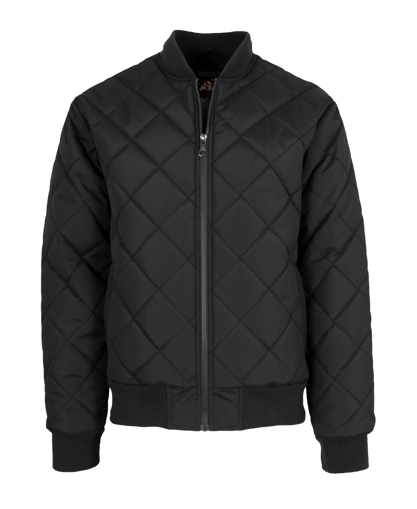 Men’s Quilted Bomber Jacket – Water-Resistant, Modern Fit with Ribbed Trim & Multiple Pockets