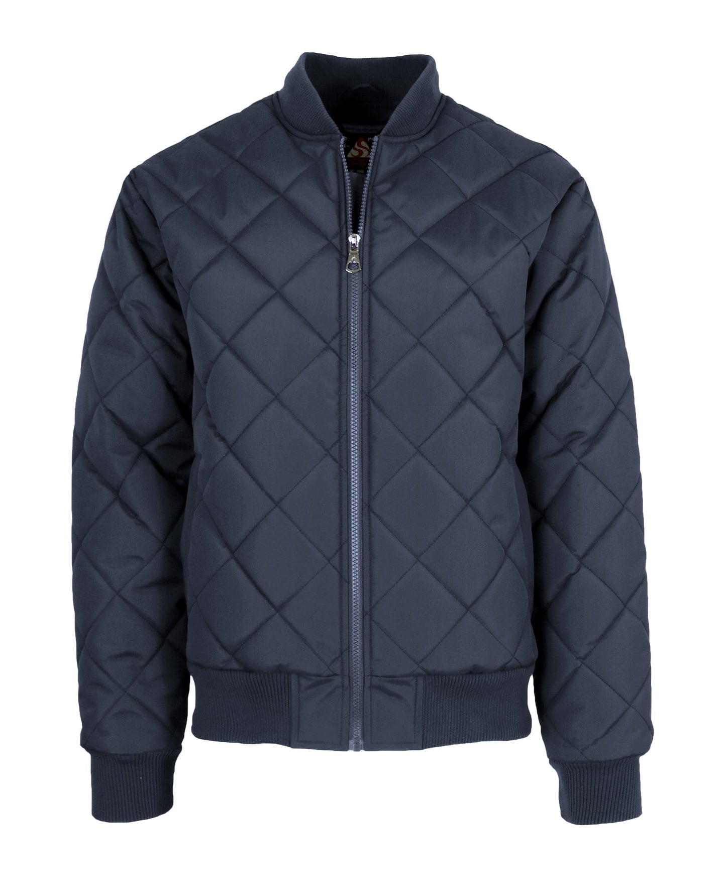 Men’s Quilted Bomber Jacket – Water-Resistant, Modern Fit with Ribbed Trim & Multiple Pockets