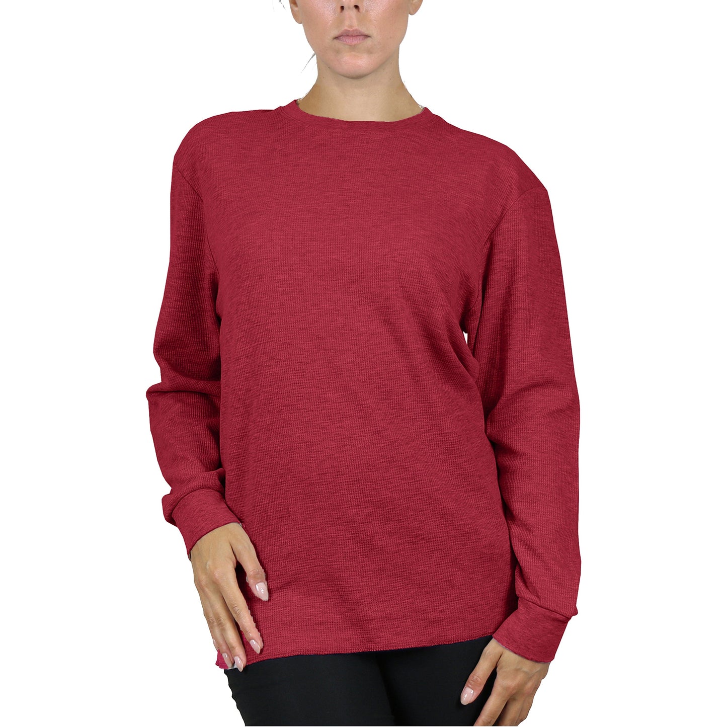 5-Pack Women's Long Sleeve Oversize Loose Fit Thermal Shirts (Sizes, S-5XL) - GalaxybyHarvic