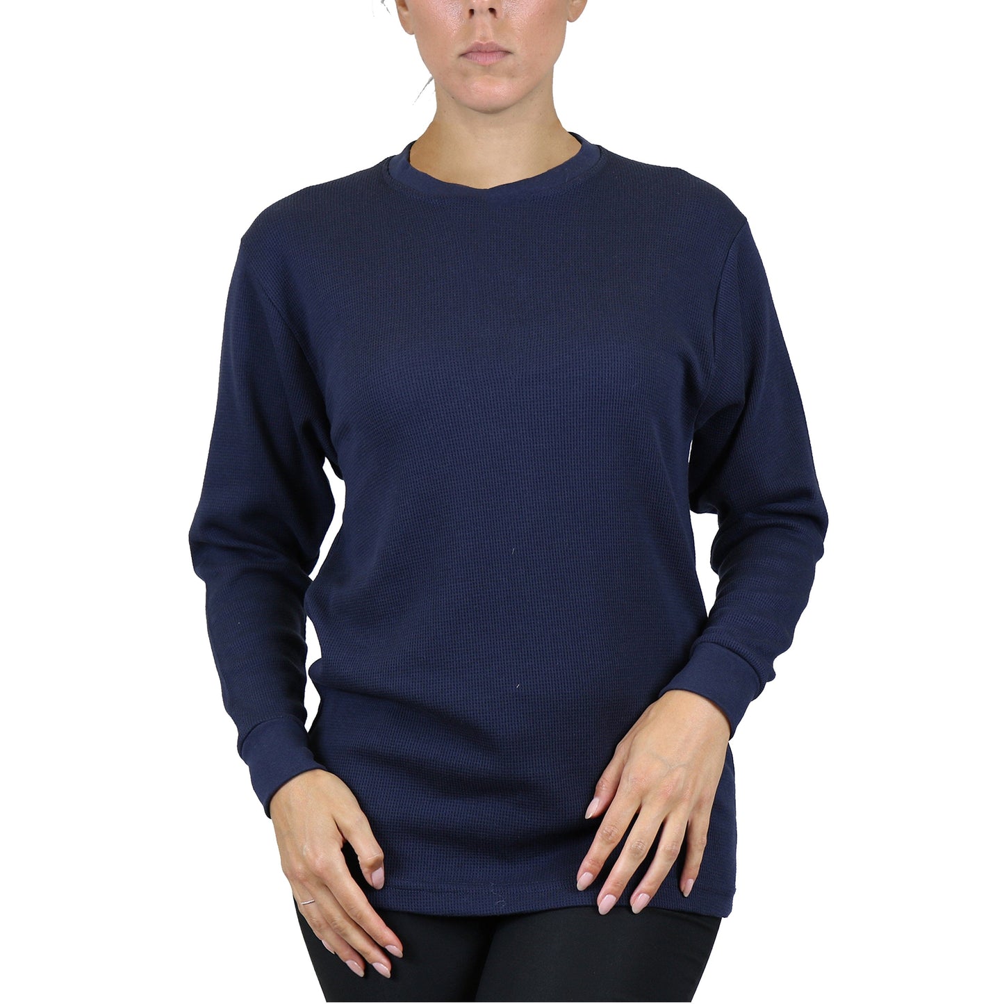 5-Pack Women's Long Sleeve Oversize Loose Fit Thermal Shirts (Sizes, S-5XL) - GalaxybyHarvic