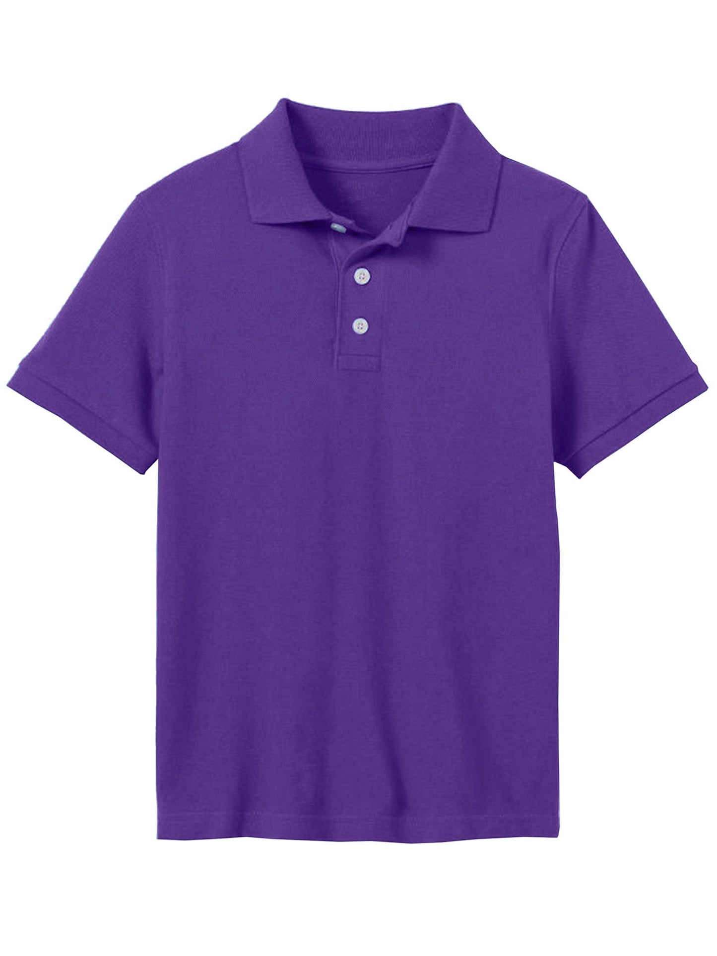 Young Boy's Short Sleeve Polo Shirt (Sizes 4-7) - GalaxybyHarvic