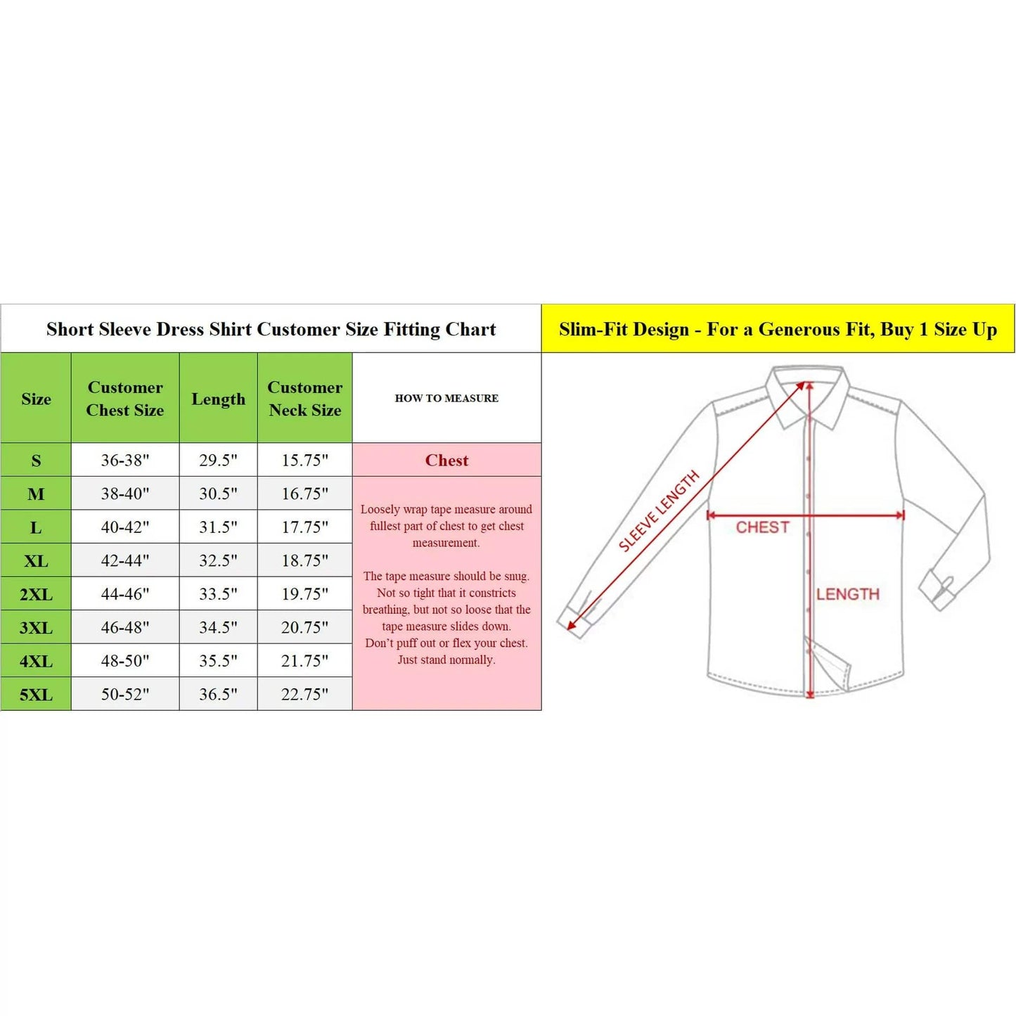 Men's Short Sleeve Slim Fit Solid Button Down Dress Shirt - GalaxybyHarvic