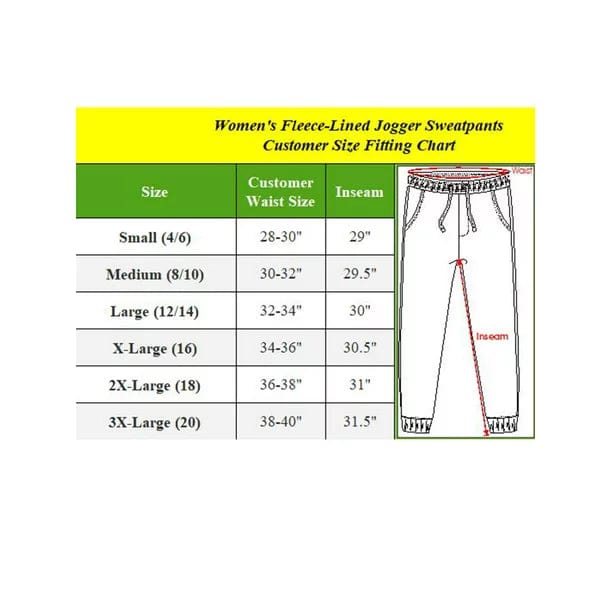 GBH Women's Slim Fit Fleece Jogger Sweatpants with Zipper Pockets 2-Pack - GalaxybyHarvic