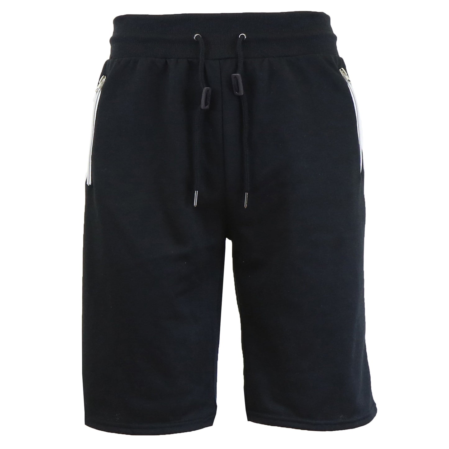 Men's Marled or Solid French Terry Shorts with Zipper Pockets - GalaxybyHarvic