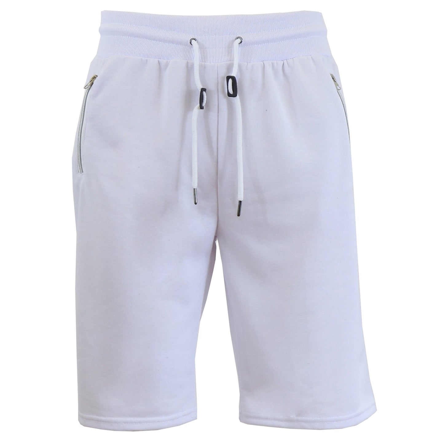 Men's Marled or Solid French Terry Shorts with Zipper Pockets - GalaxybyHarvic