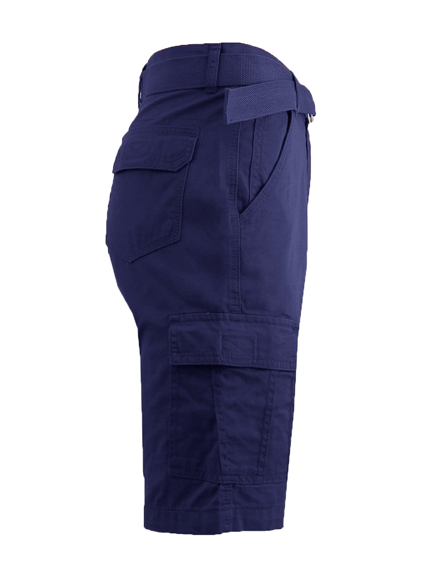 Men's Cotton Belted Cargo Shorts - GalaxybyHarvic