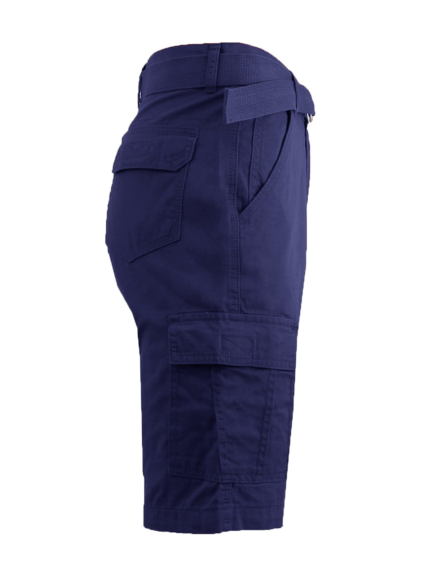 Men's Cotton Belted Cargo Shorts - GalaxybyHarvic