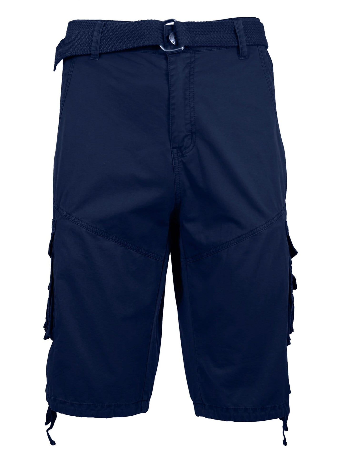 Men's Distressed Vintage Belted Cargo Utility Shorts - GalaxybyHarvic