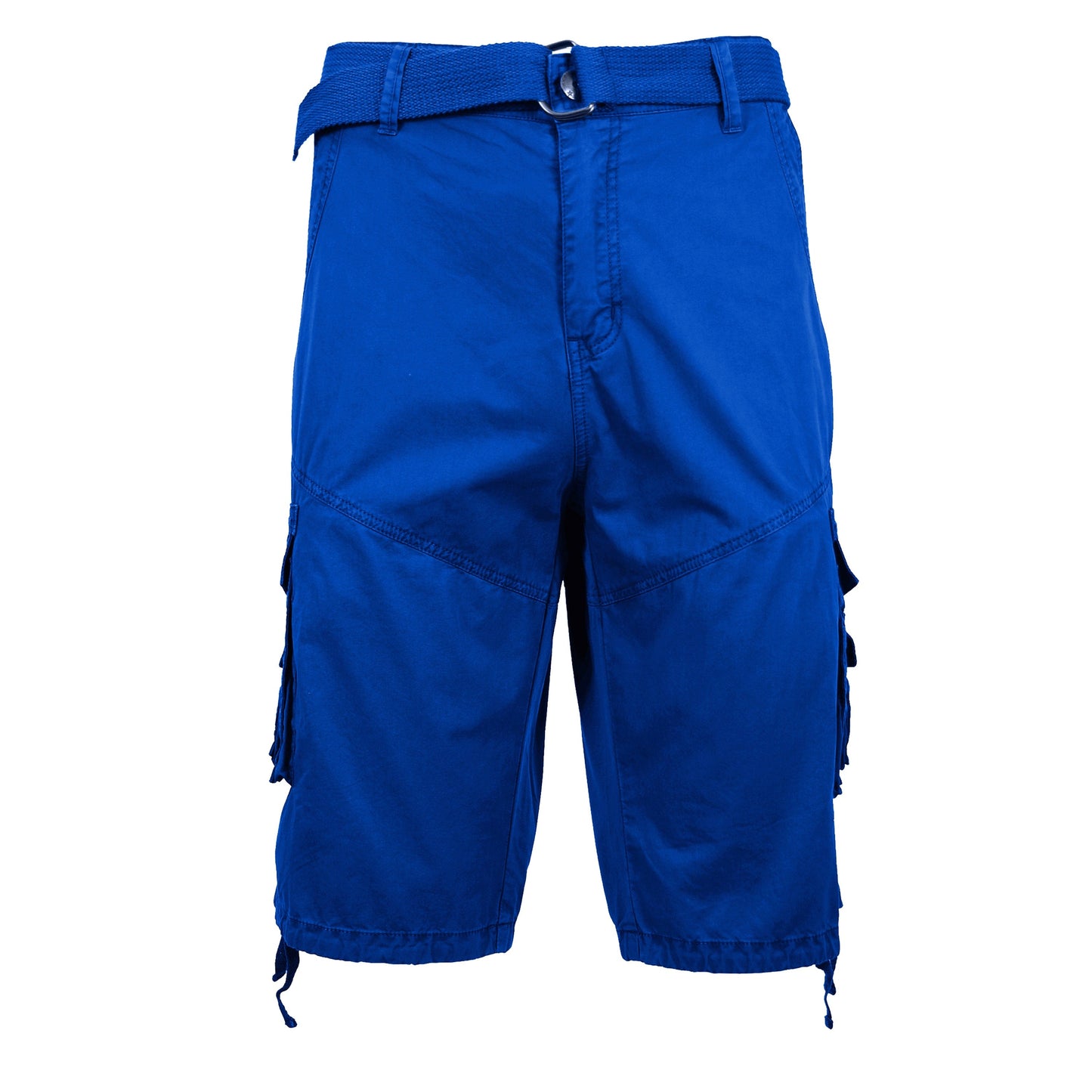 Men's Distressed Vintage Belted Cargo Shorts - GalaxybyHarvic