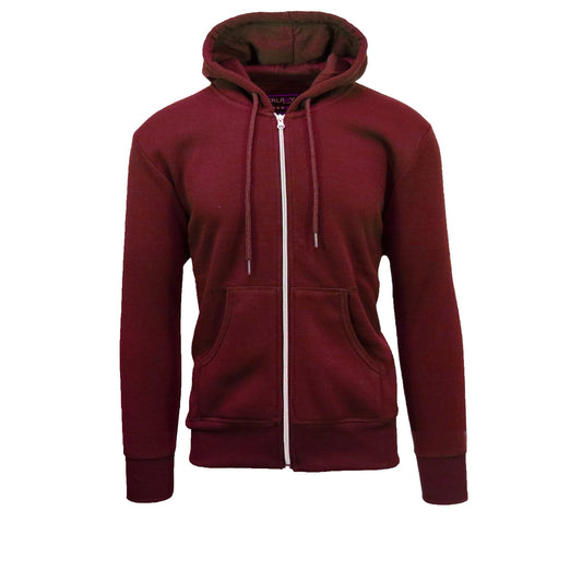 Classic Full Zip Fleece Hoodie 500 - GalaxybyHarvic