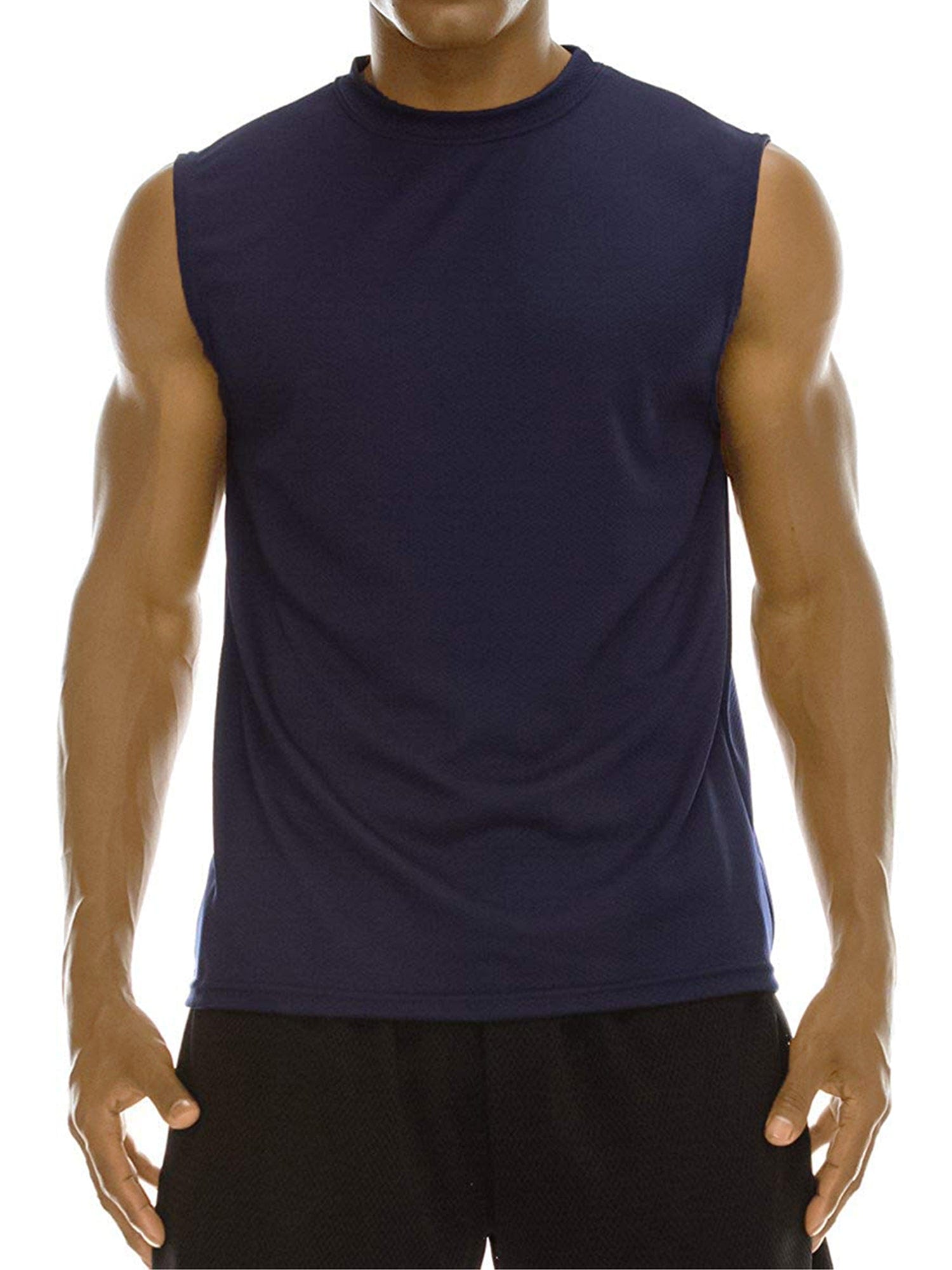 Men's Moisture Wicking Active Performance Muscle Tank Tee - GalaxybyHarvic