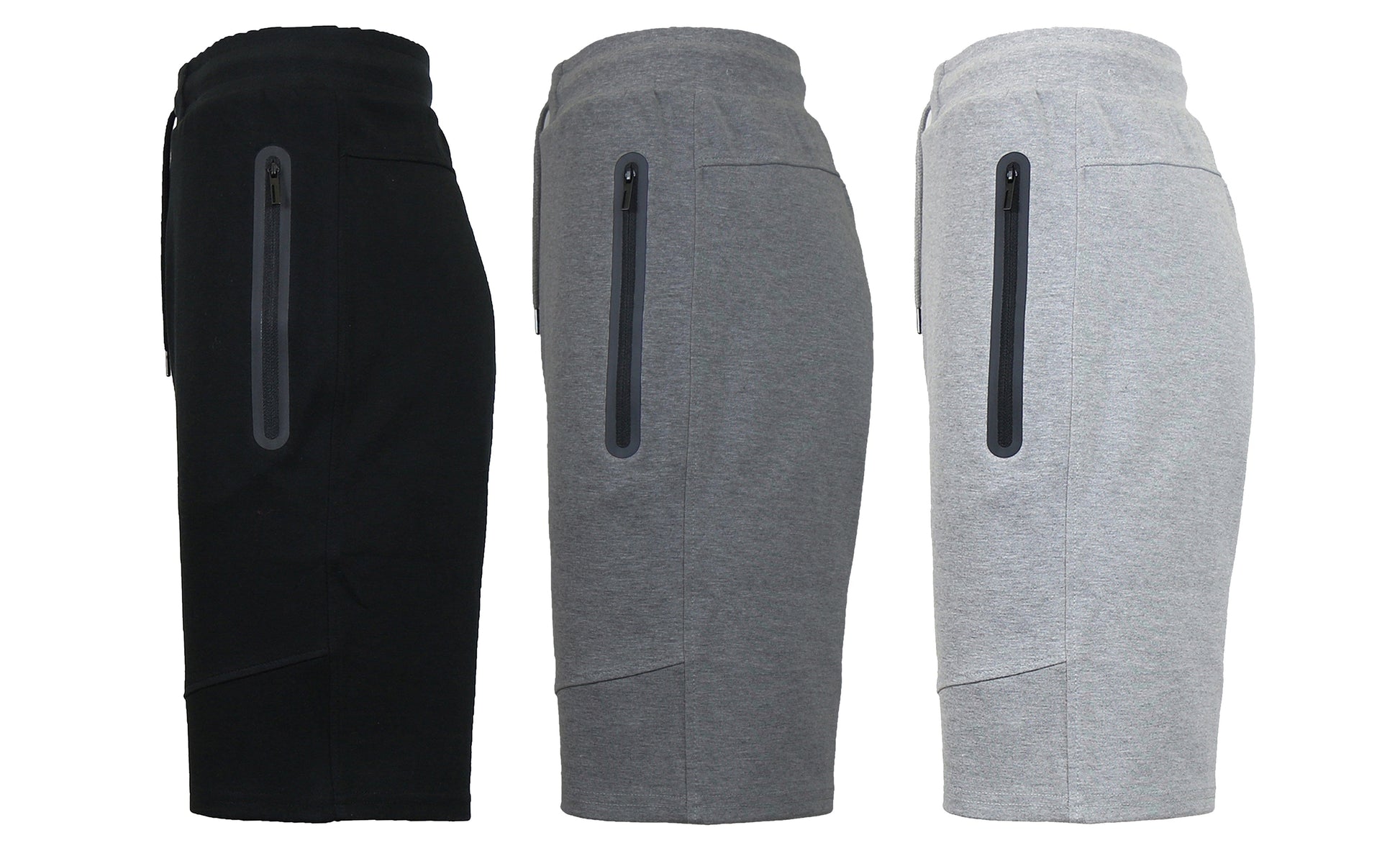 3-PACK Men's Tech Fleece Performance Active Shorts Set - GalaxybyHarvic