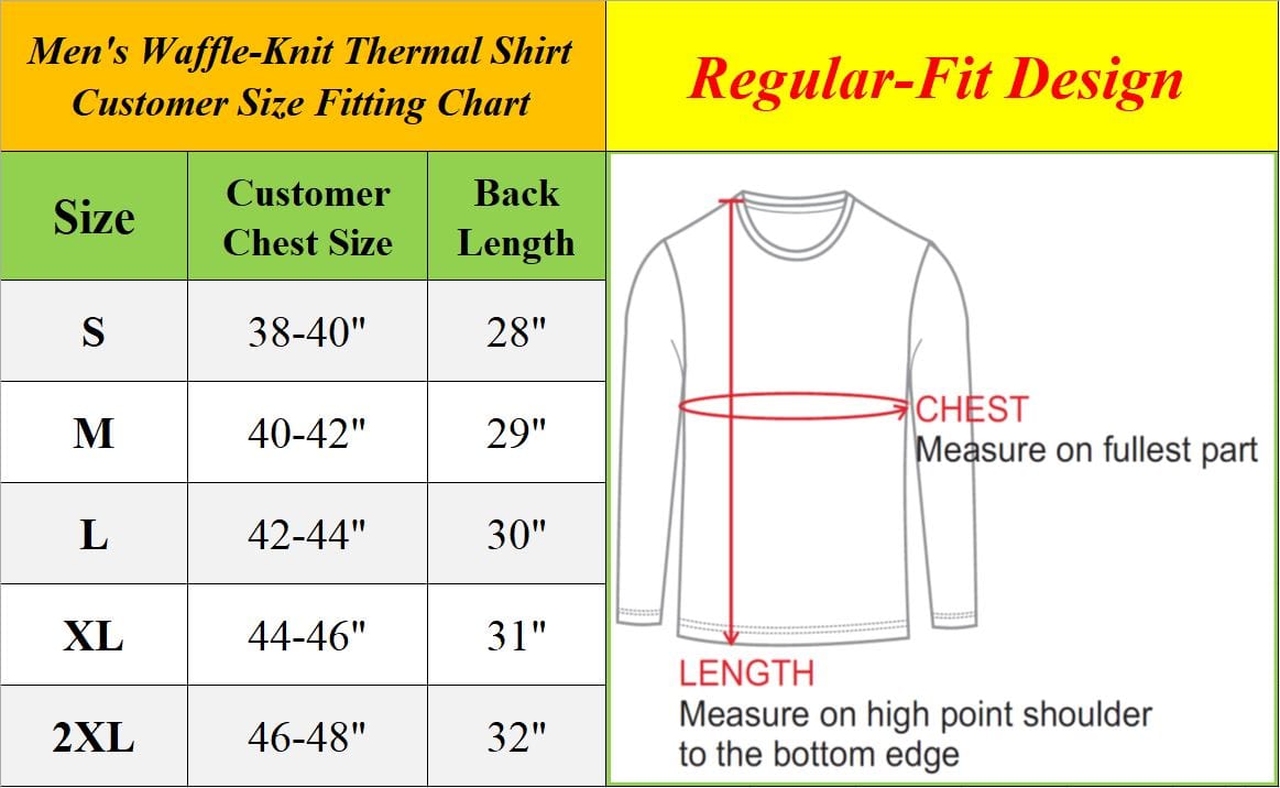 Men's Long Sleeve Thermal Shirts (3-Pack) - GalaxybyHarvic