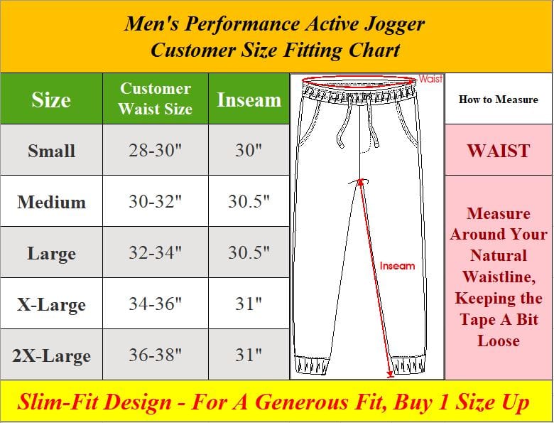 Men's Performance Training Jogger 600 - GalaxybyHarvic