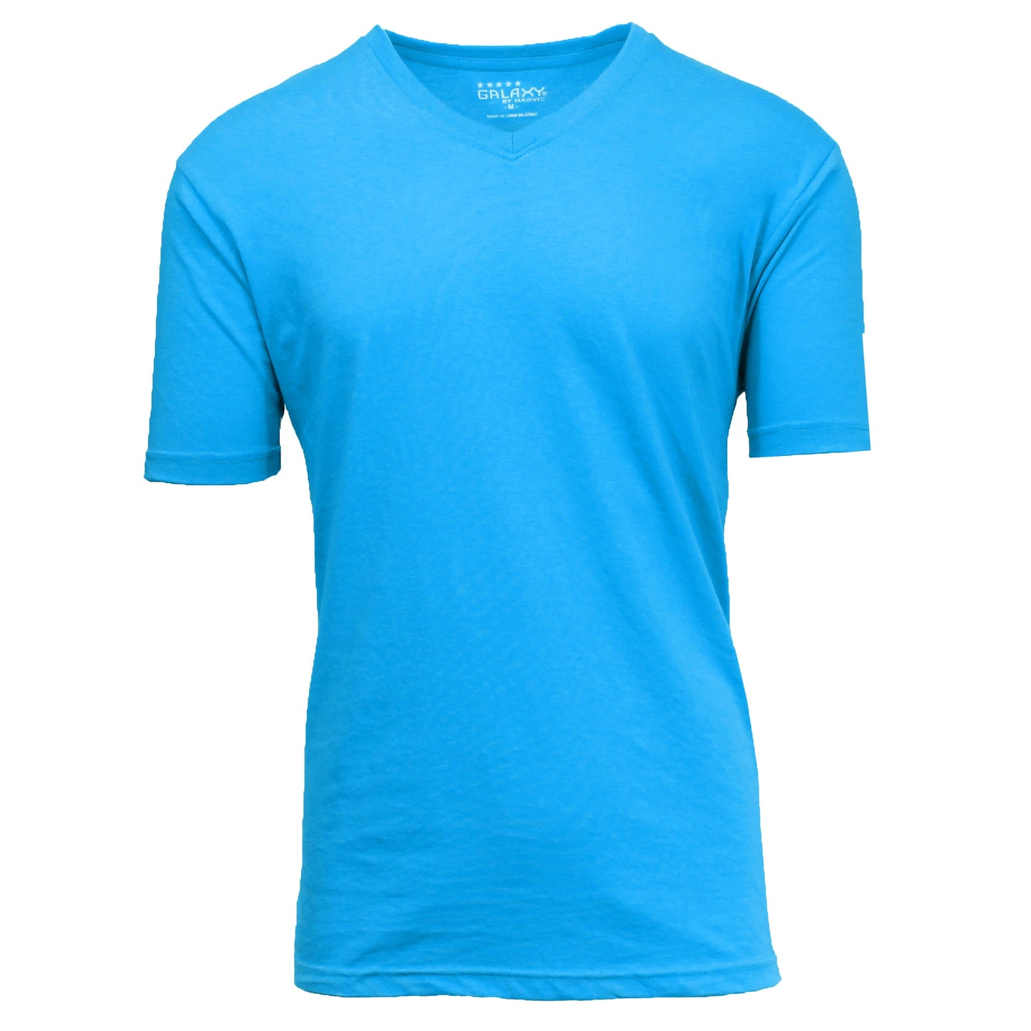 V Neck Fitted T-Shirt - GalaxybyHarvic
