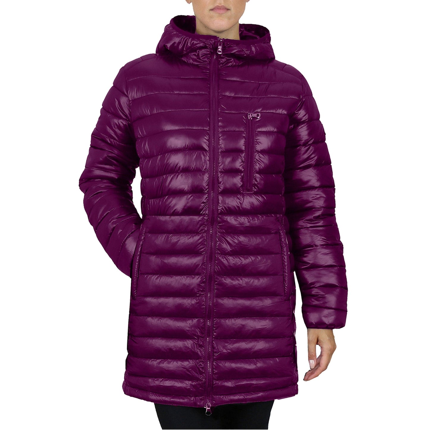 Women's Lightweight Long Puffer Bubble Jacket - GalaxybyHarvic