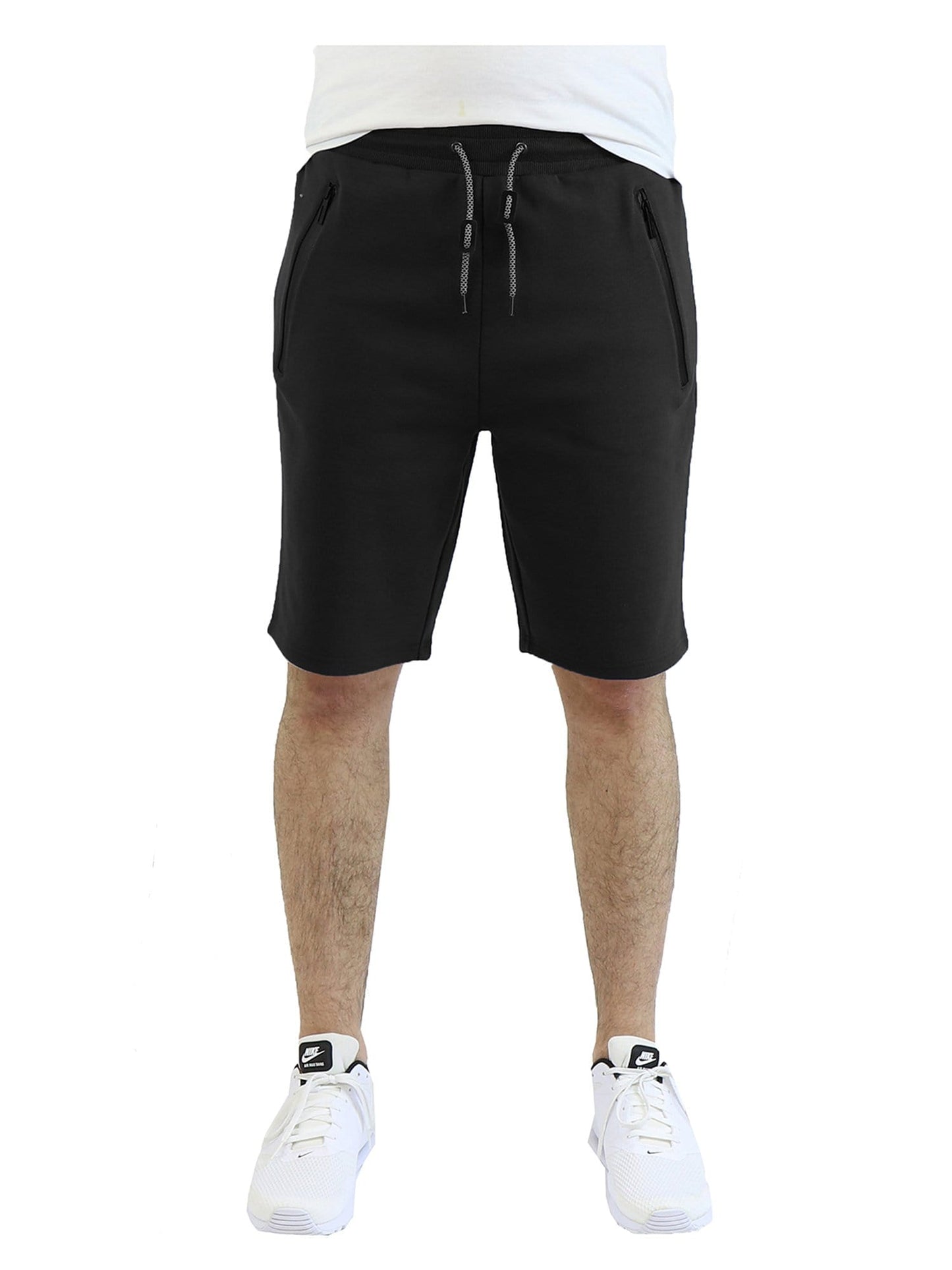Men's Tech Fleece Shorts With Zipper Pockets - GalaxybyHarvic
