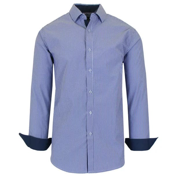 Men's Long Sleeve Slim Fit Dress Shirts (S-2XL) GalaxybyHarvic Men's Long Sleeve Slim Fit Dress Shirts (S-2XL) GalaxybyHarvic