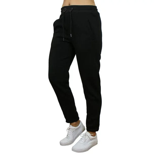 Pantalones deportivos estilo jogger de rizo francés para mujer