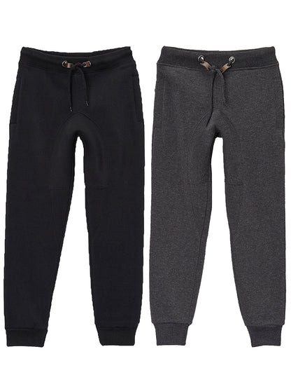 Boy's Slim-Fit Fleece Jogger Sweatpants (2-Pack) - GalaxybyHarvic