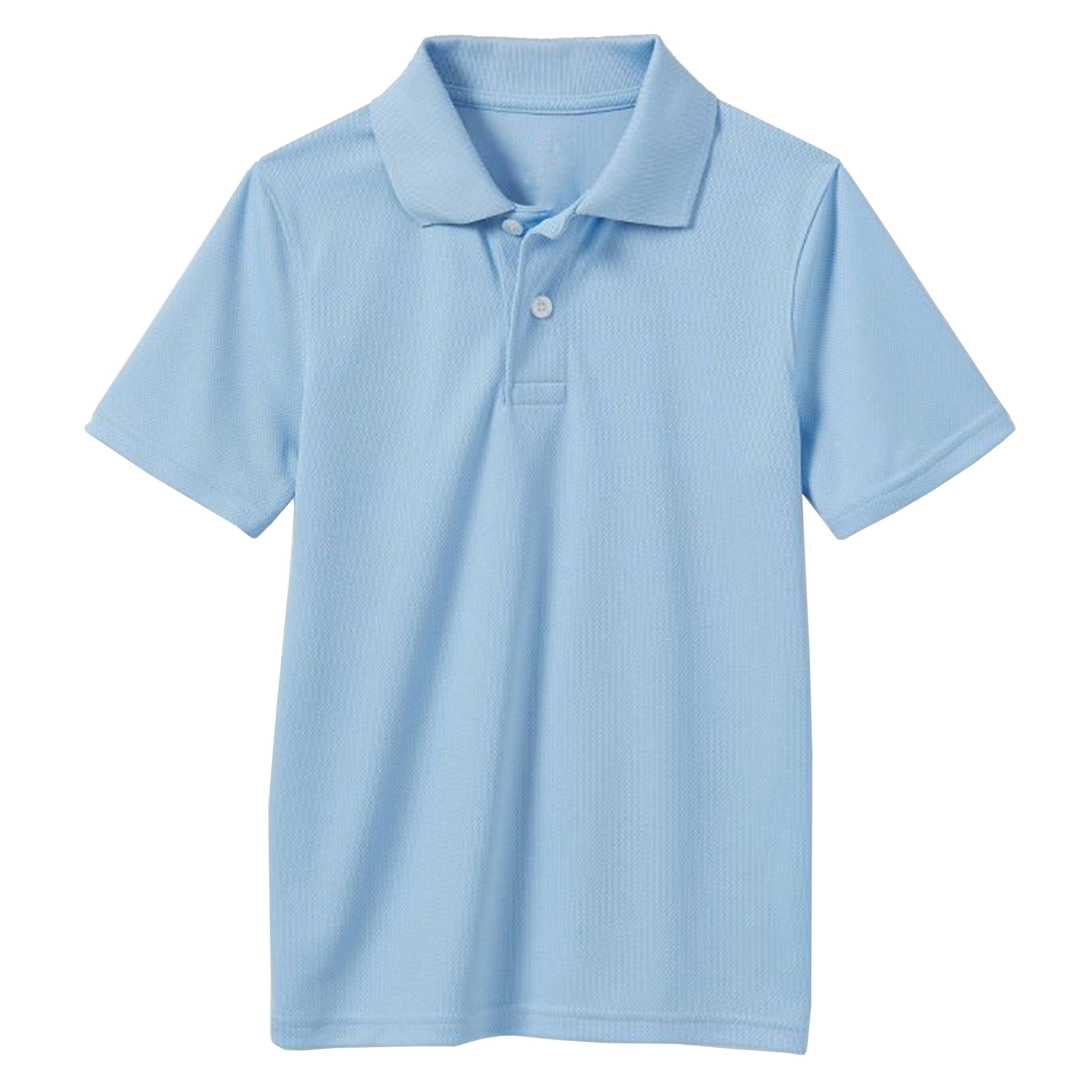 Childrens blue polo clearance shirts