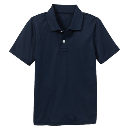 Boy's Short Sleeve Moisture Wicking Polo Shirt (Sizes 4-20) - GalaxybyHarvic
