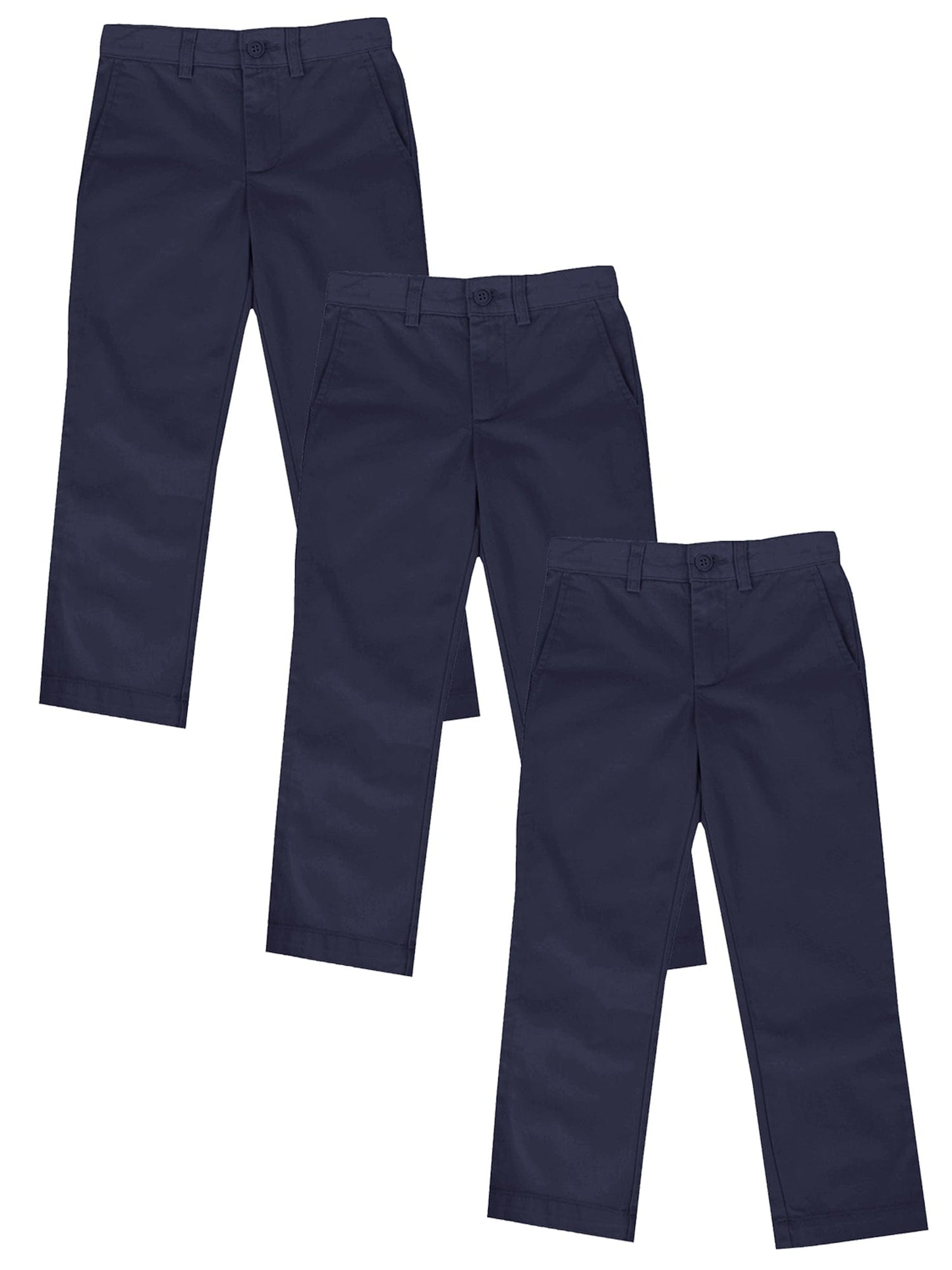 Boys (3-PACK) Super Stretch School Uniform Pants - GalaxybyHarvic