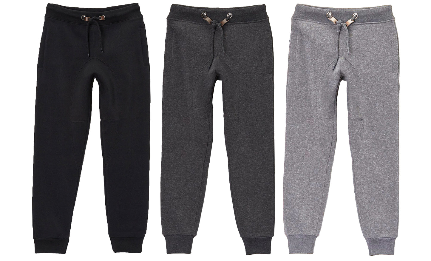GBH Boy's Slim-Fit Fleece Jogger Sweatpants (S-XL)(3-Pack) - GalaxybyHarvic