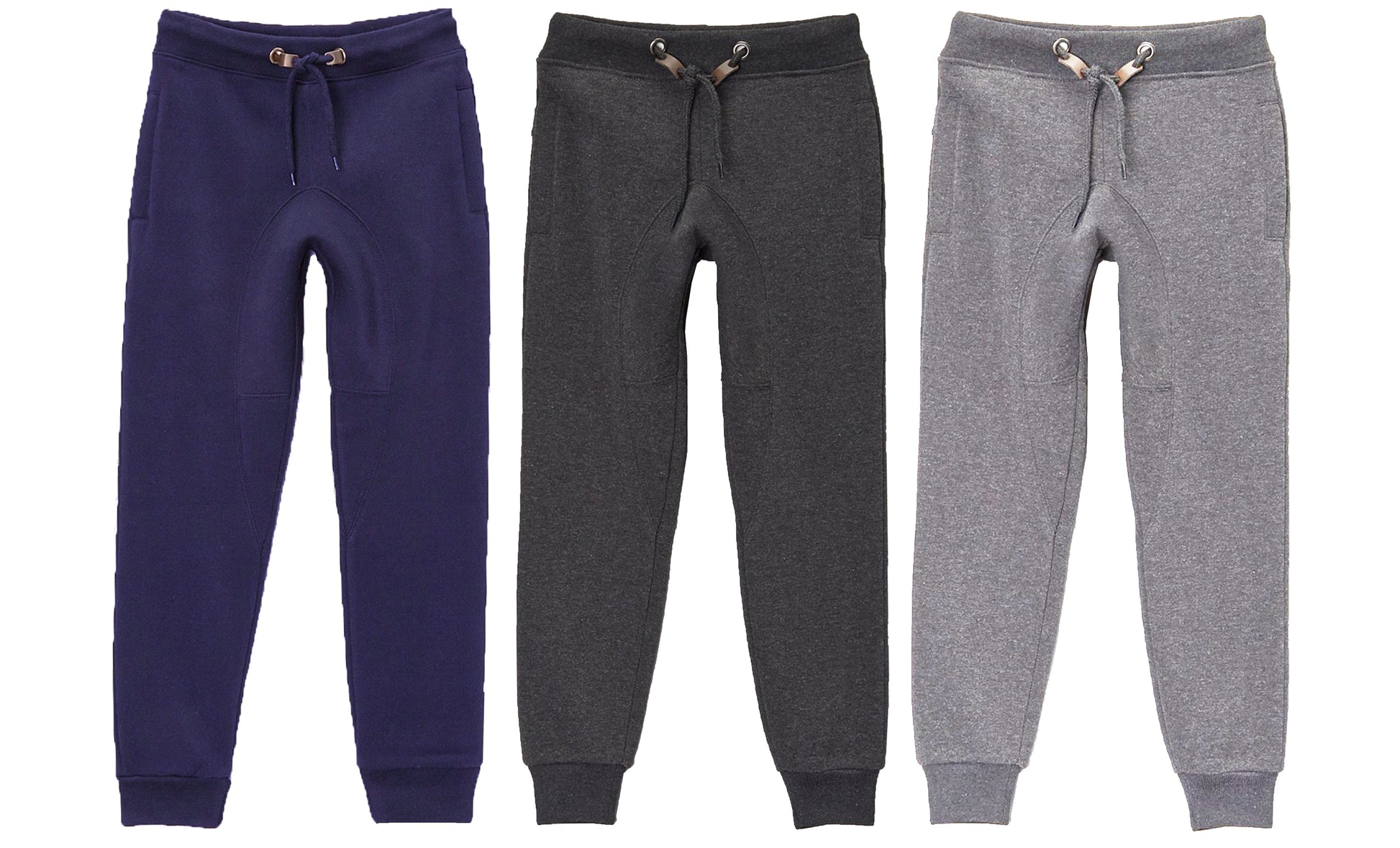 GBH Boy's Slim-Fit Fleece Jogger Sweatpants (S-XL)(3-Pack) - GalaxybyHarvic