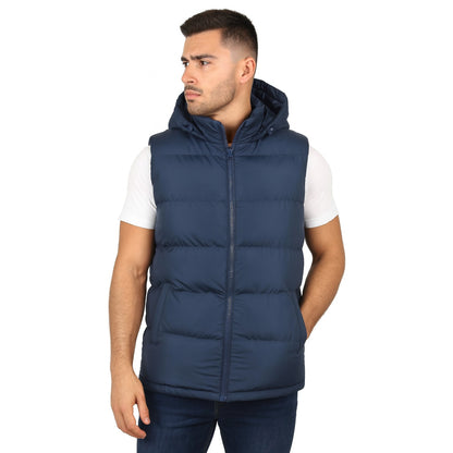 Men’s Heavyweight Hooded Puffer Bubble Vest
