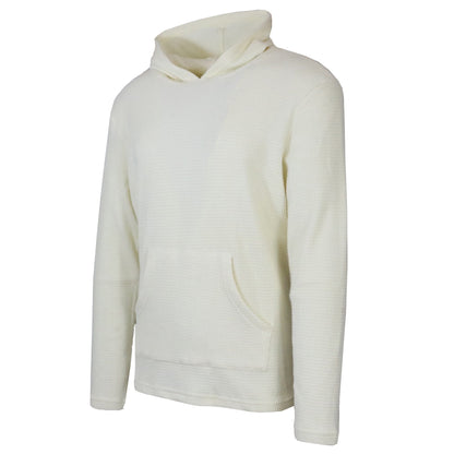 Men's Waffle Knit Thermal Pullover Hoodie (S-3XL)