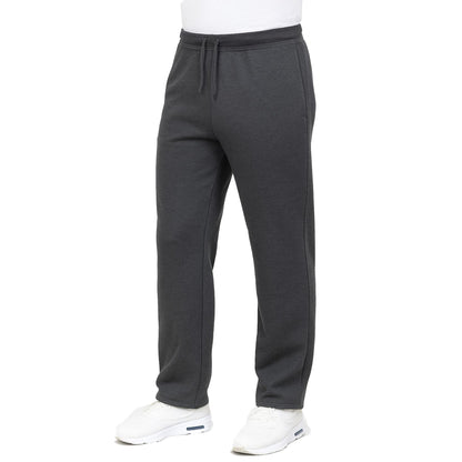 Men's Classic Heavyweight Fleece Sweatpants with Open Bottom (S-3XL)