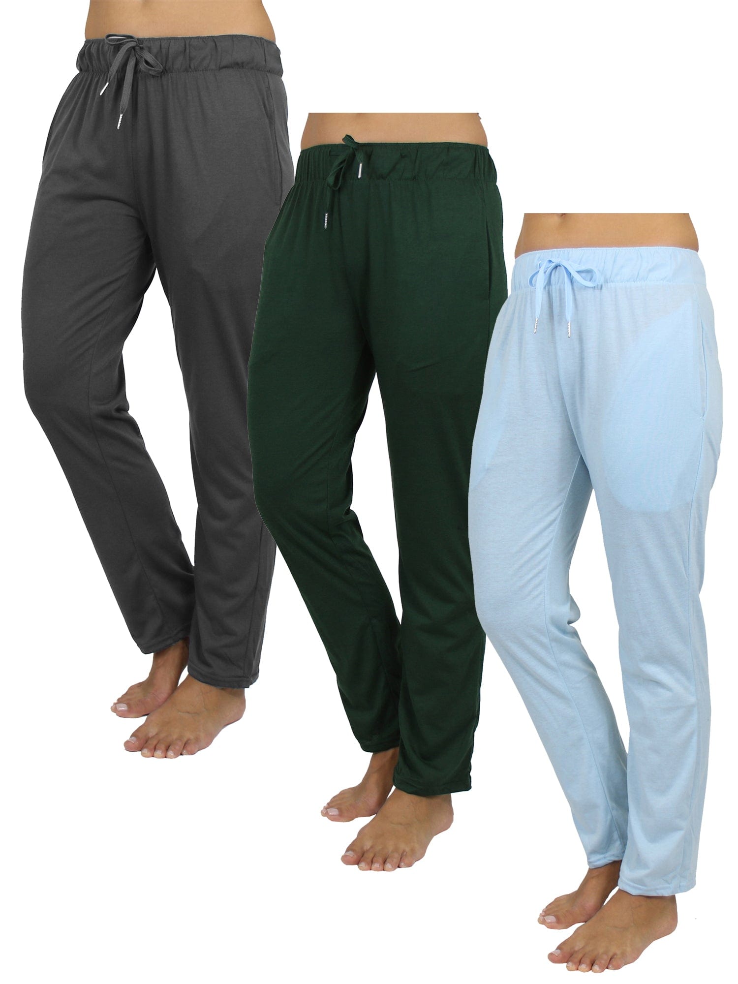 Women's 3 Pack Loose Fit Classic Lounge Pants (Sizes, S-3XL) - GalaxybyHarvic
