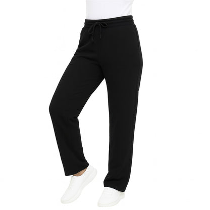 Women's Loose-Fit Classic Heavyweight Fleece Sweatpants with Open Bottom (S-3XL)