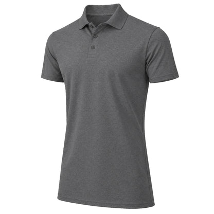 Men's Short Sleeve Pique Polo Shirt - GalaxybyHarvic
