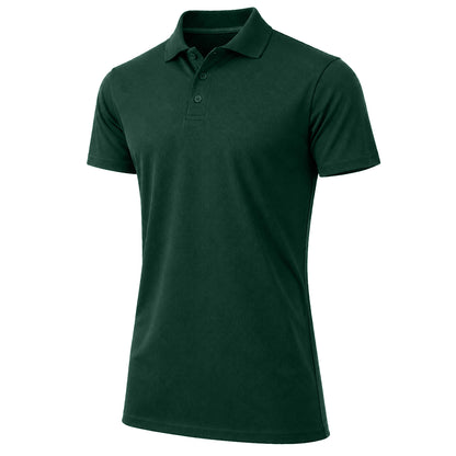 Men's Short Sleeve Pique Polo Shirt - GalaxybyHarvic