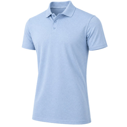 Men's Short Sleeve Pique Polo Shirt - GalaxybyHarvic