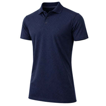 Men's Short Sleeve Pique Polo Shirt - GalaxybyHarvic