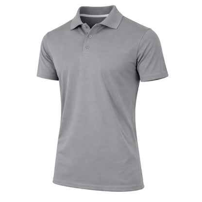 Men's Dry Fit Moisture-Wicking Polo Shirt