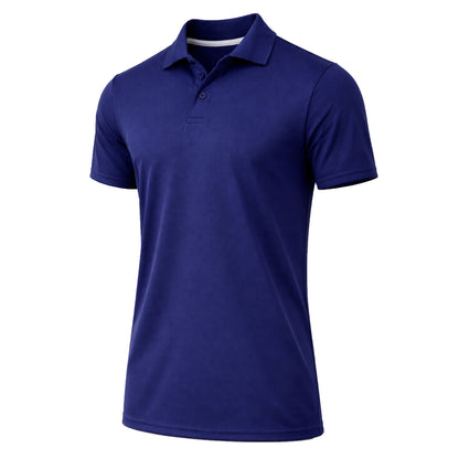 Men's Dry Fit Moisture-Wicking Polo Shirt